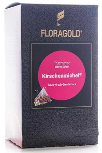 FLORAGOLD Pyramidenbeutel FT Kirschenmichel, 1er Pack (1 x 67.5 g) von FLORAGOLD