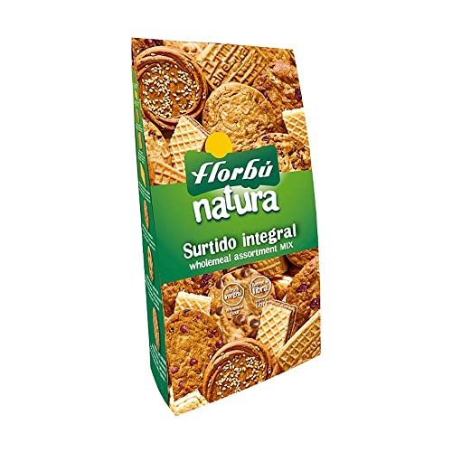 Surtido integral de galletas con fibra y fructosa 420 g von FLORBU