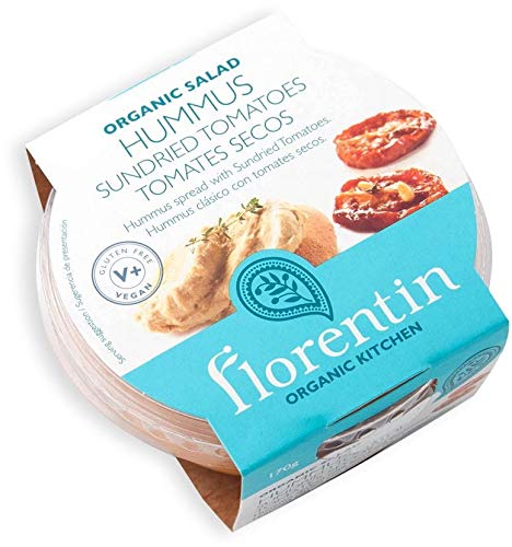 Hummus mit getrockneten Tomaten glutenfrei BIO 170 g - FLORENTIN von Florentin