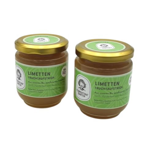 FLORENTINAS GARTEN | Limetten Fruchtaufstrich | 2 Gläser mit jeweils 210 gr | hausgemacht | aus Bioland zertifizierten Deutschen Zitrusfrüchten FLORENTINAS GARTEN | Limetten Fruchtaufstrich | 2 Gläser mit jeweils 210 gr | hausgemacht | aus Bioland zertifizierten Deutschen Zitrusfrüchten von Florentinas Garten