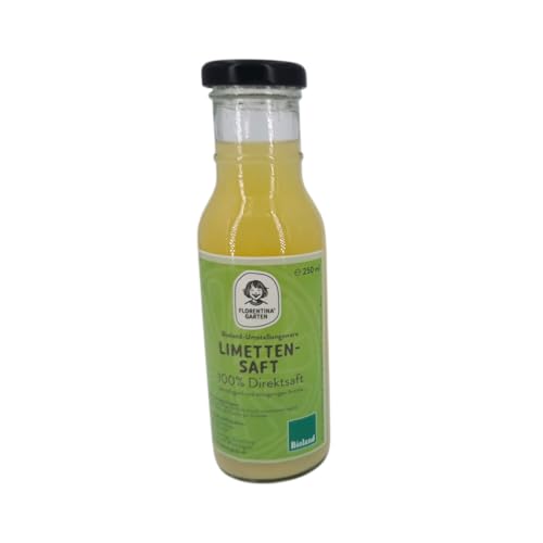 FLORENTINAS GARTEN | Limettensaft | 2 Glasflaschen je 250 ml | 100% Direktsaft aus Deutschland FLORENTINAS GARTEN | Limettensaft | 2 Glasflaschen je 250 ml | 100% Direktsaft aus Deutschland von Florentinas Garten