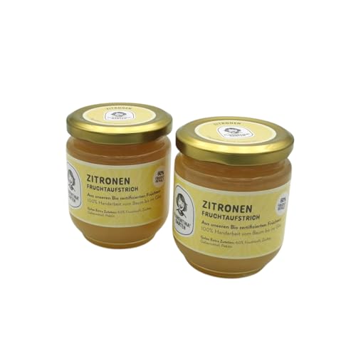 FLORENTINAS GARTEN | Zitronen Fruchtaufstrich | 2 Gläser mit jeweils 210 gr | hausgemacht | aus Bioland zertifizierten Deutschen Zitrusfrüchten FLORENTINAS GARTEN | Zitronen Fruchtaufstrich | 2 Gläser mit jeweils 210 gr | hausgemacht | aus Bioland zertifizierten Deutschen Zitrusfrüchten von Florentinas Garten