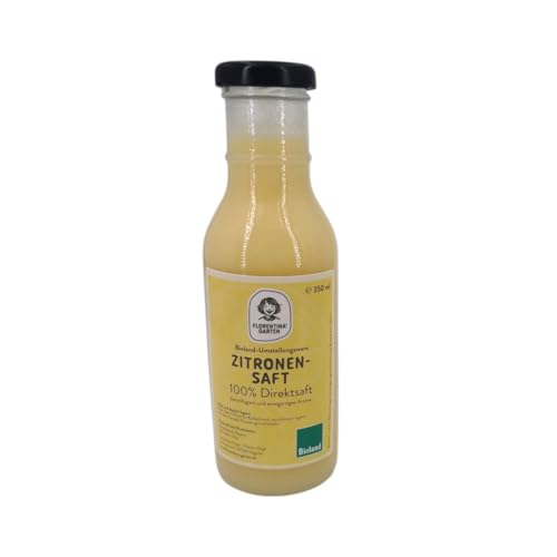 FLORENTINAS GARTEN | Zitronensaft | 2 Glasflaschen je 350ml | 100% Direktsaft aus Deutschland FLORENTINAS GARTEN | Zitronensaft | 2 Glasflaschen je 350ml | 100% Direktsaft aus Deutschland von Florentinas Garten
