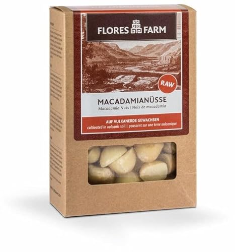 Premium Bio Macadamia 6 x 75 gr von Flores Farm