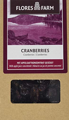 Flores Farm Cranberries, 3er Pack (3 x 100 g) von Flores Farm