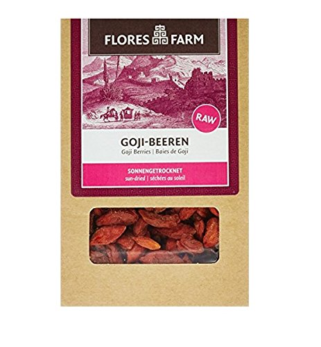 Flores Farm Goji-Beeren, 3er Pack (3 x 100 g) von Flores Farm