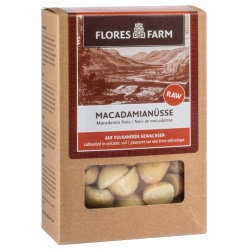 Premium-Macadamianüsse auf Vulkanerde gewachsen, Rohkost-Qualität, ungeröstet und ungesalzen von Flores Farm