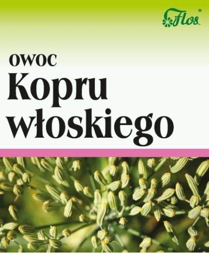 Fenchelfrucht (Foeniculi Fructus) - 100% getrocknete Früchte 50g / KOPER W- OSKI (owoc)50g von Flos