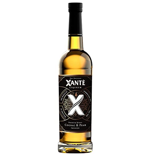Xanté Cognac & Pear 35% 50 cl | Aroma mit einem starken Birnencharakter und einem Hauch von Cognac | Vegan und laktosefrei, hergestellt in Schweden. von Xanté
