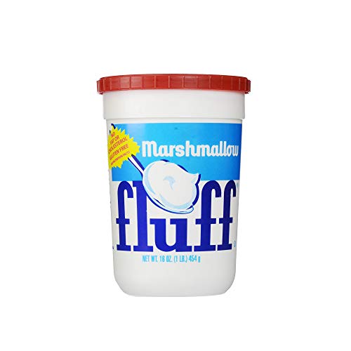 Marshmallow Fluff - Vegetarische Marshmallows - Glutenfrei - Ideal für Kuchen, Smores und als Kinder-Leckereien, 454 g von Fluff