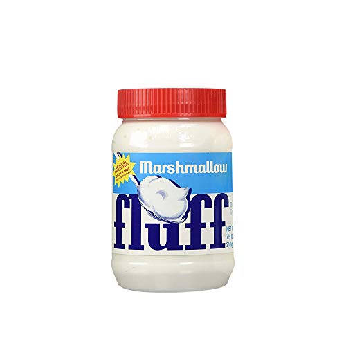 Marshmallow Fluff - Vegetarische Marshmallows - Glutenfrei - Ideal für Kuchen, Smores und als Kinder-Leckerli, 213 g von Fluff