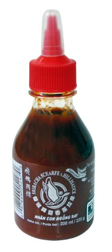 [ 4x 200ml ] FLYING GOOSE Sriracha sehr scharfe Chilisauce SUPERSCHARF von Flying Goose