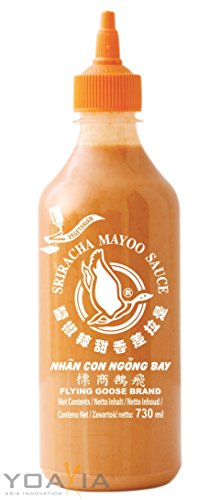 [ 730ml ] FLYING GOOSE Sriracha Mayoo Sauce/Chilicreme würzig-scharf von Flying Goose