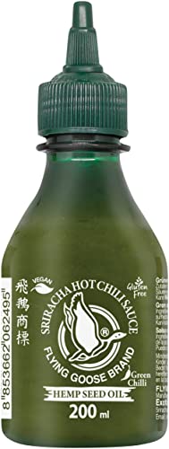 FLYING GOOSE Chilisauce, Sriracha mit Hanfsamenöl - 1 x 200 ml von Flying Goose