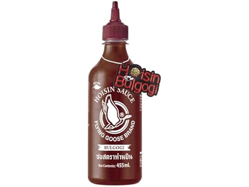 FLYING GOOSE Hoisin Sauce mit Bulgogi-Geschmack (koreanisches Rindfleischgericht) 455ml | Hoi Sin Sauce von Flying Goose
