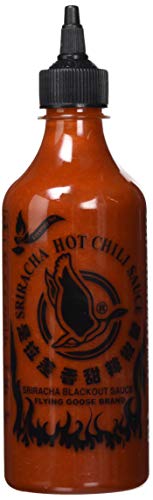 FLYING GOOSE Sriracha Chilisauce "BLACKOUT", (455 ml) von Flying Goose