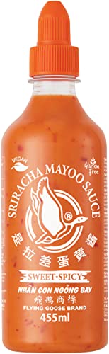 FLYING GOOSE Sriracha Mayoo sauce, süß-würzig, 1 x 455 gramm von Flying Goose