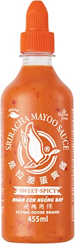 FLYING GOOSE Sriracha Mayoo sauce, süß-würzig, 1 x 455 gramm FLYING GOOSE Sriracha Mayoo sauce, süß-würzig, 1 x 455 gramm von Flying Goose