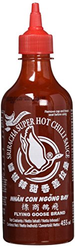 Flying Goose Chilisauce Sriracha extra scharf, 12er Pack (12 x 455 ml) von Flying Goose
