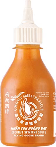 Flying Goose GOOSE Chilisauce, Sriracha Kokosnuss, 225 g von Flying Goose