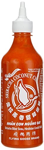 Flying Goose GOOSE Chilisauce, Sriracha Kokosnuss, 525 g von Flying Goose