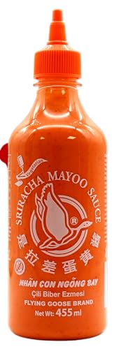 Flying Goose - Sriracha Mayo - Mayoo Sauce - Vegetarisch, 2er Pack (2 x 455 ml) von Flying Goose