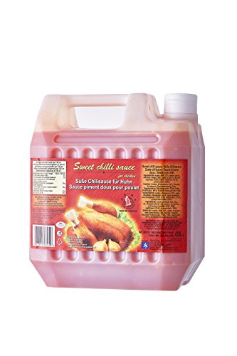 Flying Goose Süße Chilisauce für Huhn und Fisch, 1er Pack (1 x 4300 milliliters) von Flying Goose