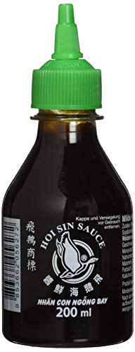 Hoi Sin Sauce - pikant, grüne Kappe, kräftige Würzsauce aus Thailand, 1 x 200 ml Hoi Sin Sauce - pikant, grüne Kappe, kräftige Würzsauce aus Thailand, 1 x 200 ml von Flying Goose