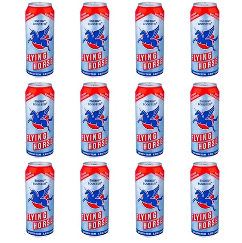 Flying Horse Energy Drink 12 x 0,5 Liter 3€ DPG Pfand EINWEG von Flying Horse