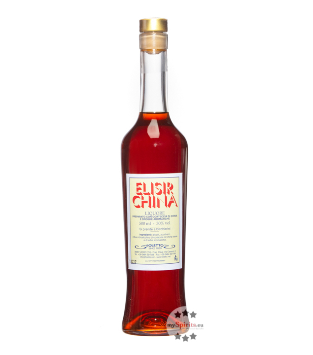 Foletto Elisir China (30 % Vol., 0,5 Liter) von Foletto