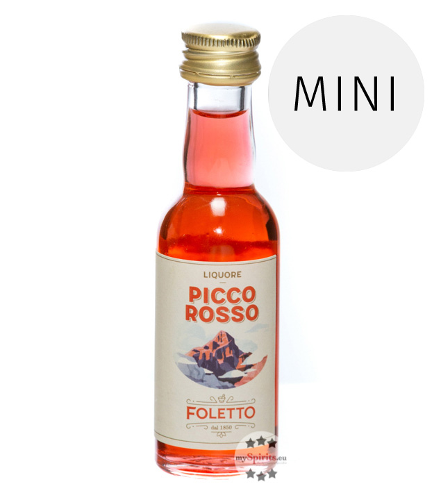 Foletto Picco Rosso Likör 3cl (61 % Vol., 0,03 Liter) von Foletto