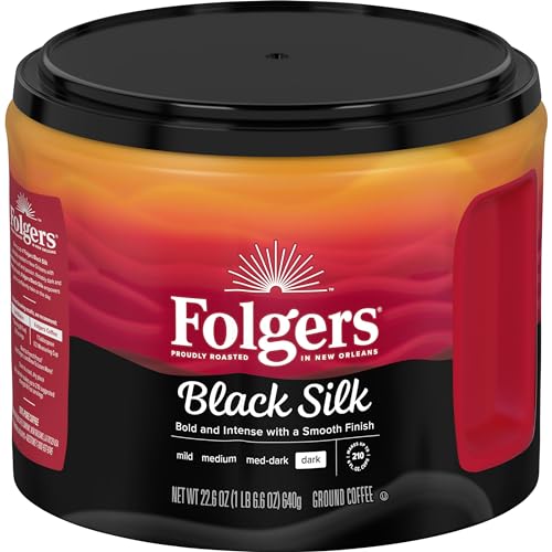 Folgers Black Silk Roast Coffee - 22.6oz von Folgers