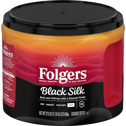 Folgers Black Silk Roast Coffee - 22.6oz Folgers Black Silk Roast Coffee - 22.6oz von Folgers