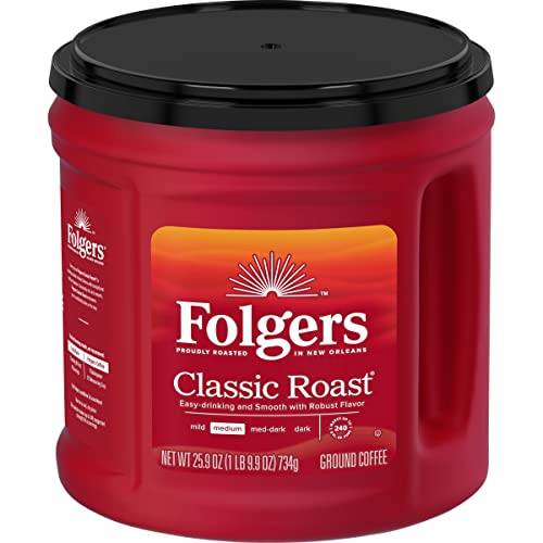 Folgers Classic Medium Roast Ground Coffee - 734g von Folgers