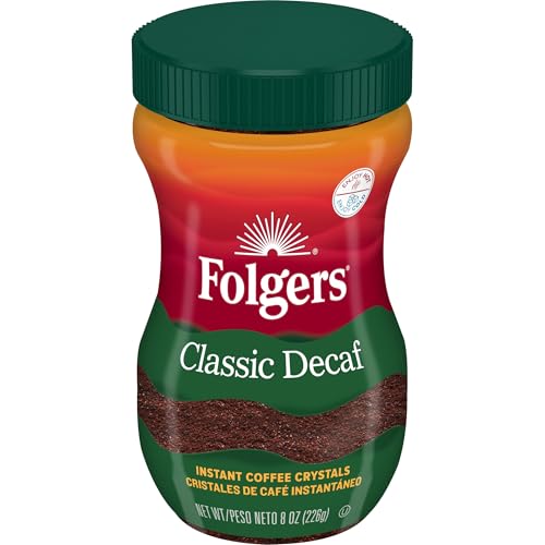 Folgers Instant Decaf Kaffee, 8 Unzen von Folgers