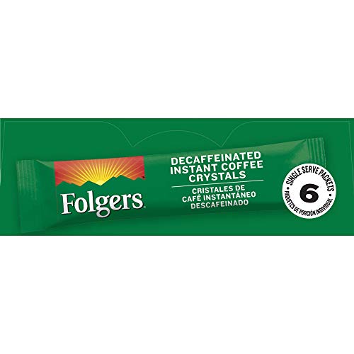 Folgers Klassische entkoffeinierte Instant-Kaffeekristalle, 12 g Folgers Klassische entkoffeinierte Instant-Kaffeekristalle, 12 g von Folgers