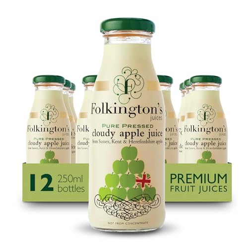 Folkington's Folkingtons Wolkiger Apfelsaft 12 x 250ml Flaschen Folkington's Folkingtons Wolkiger Apfelsaft 12 x 250ml Flaschen von Folkington's