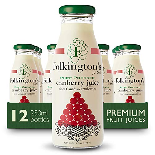 Folkingtons Cranberry Juice - Pack Size = 12x250ml Folkingtons Cranberry Juice - Pack Size = 12x250ml von Folkington's