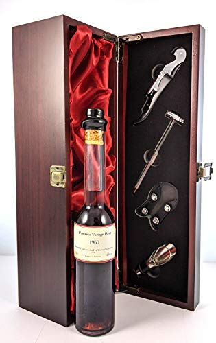 Fonseca Vintage Port 1960 (Decanted Selection) 20cls in einer mit Seide ausgestatetten Geschenkbox, da zu 4 Weinaccessoires, 1 x 200ml von Fonseca