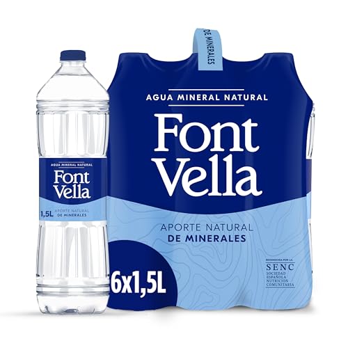 Font Vella Mineralwasser 1,5 L - [Pack 6] von Font vella