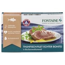 Echter Bonito-Thunfisch in Sonnenblumenöl von Fontaine