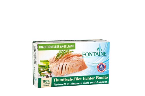 Fontaine Echter Bonito-Thunfisch, naturell (120 g) von Fontaine