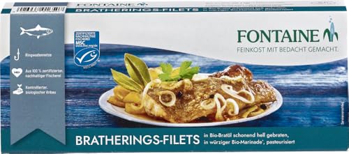 Bratherings-Filets in Bio-Marinade 2 x 325 gr von Fontaine