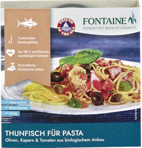 Fontaine Bio Thunfisch für Pasta Olive (1 x 200 gr) von Fontaine