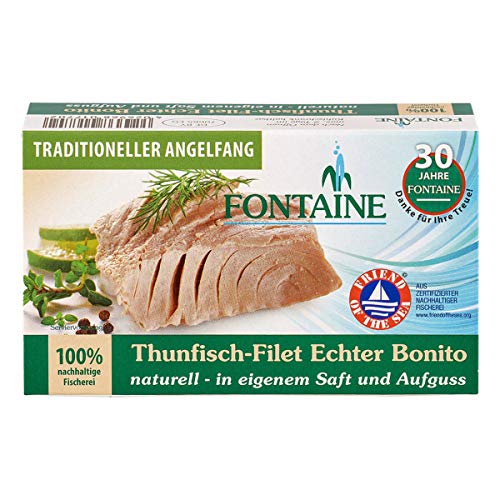 Fontaine - Echter Bonito naturell - 120 g - 10er Pack Fontaine - Echter Bonito naturell - 120 g - 10er Pack von Mcties