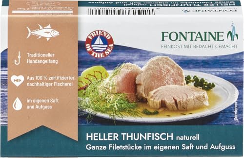 Fontaine Bio Heller Thunfisch naturell (2 x 120 gr) von Fontaine