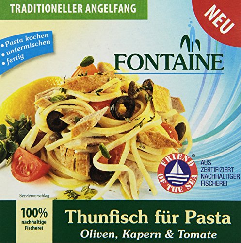 Fontaine Thunfisch für Pasta Olive, 4er Pack (4 x 200 g) von GREAT BRITISH TRADING LIMITED