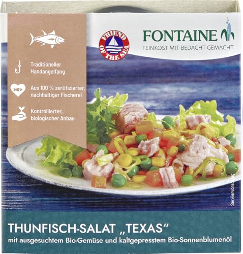 Thunfischsalat Texas 18 x 200 gr Thunfischsalat Texas 18 x 200 gr von Fontaine