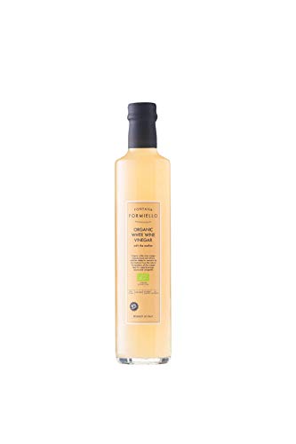 FONTANA FORMIELLO Organic White Wine Vinegar - Naturally Fermented with Mother (6 x 500ml) von Fontana FORMIELLO Gastronomia