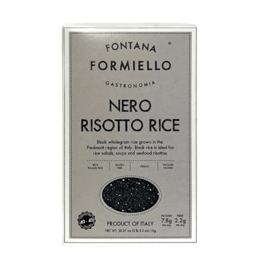 Fontana FORMIELLO Schwarzer Nero Risotto-Reis (1Kg) von Fontana FORMIELLO Gastronomia